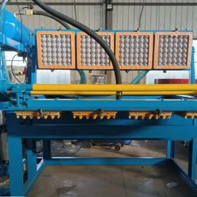 Improved efficiency after introducing intelligent egg tray production line
